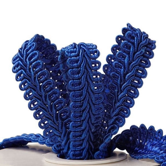 3/8" X 10 Yards Royal Blue Gimp Braid Trim by Paper Mart