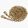 thumbnail image 1 of 3/8" X 20' Trucker's Chain, Transport Chain, Binder, with Grab Hooks on End, G70, 1 of 2