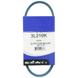 3/8" X 21" Blue V Belt Made With Aramid