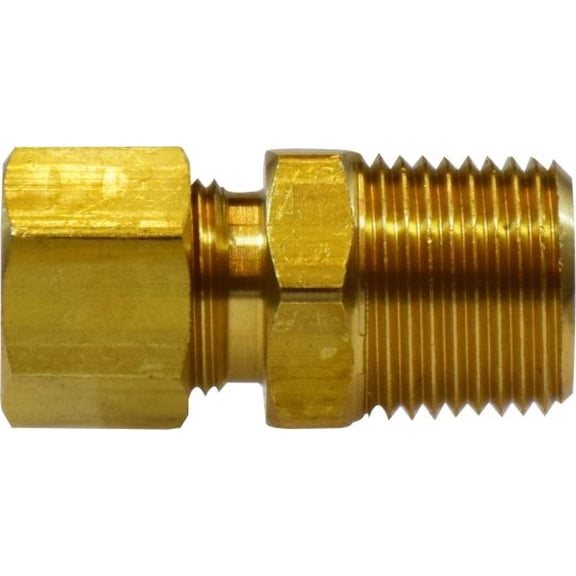 3/8 X 3/4 Comp X MIP Adapter, Compression, Brass Fittings