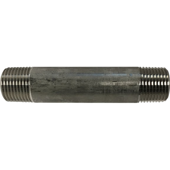 3/8 X Close 304 SS Nipple, #304 Sch 40 Stainless Steel Nipples, Nipples and Fittings