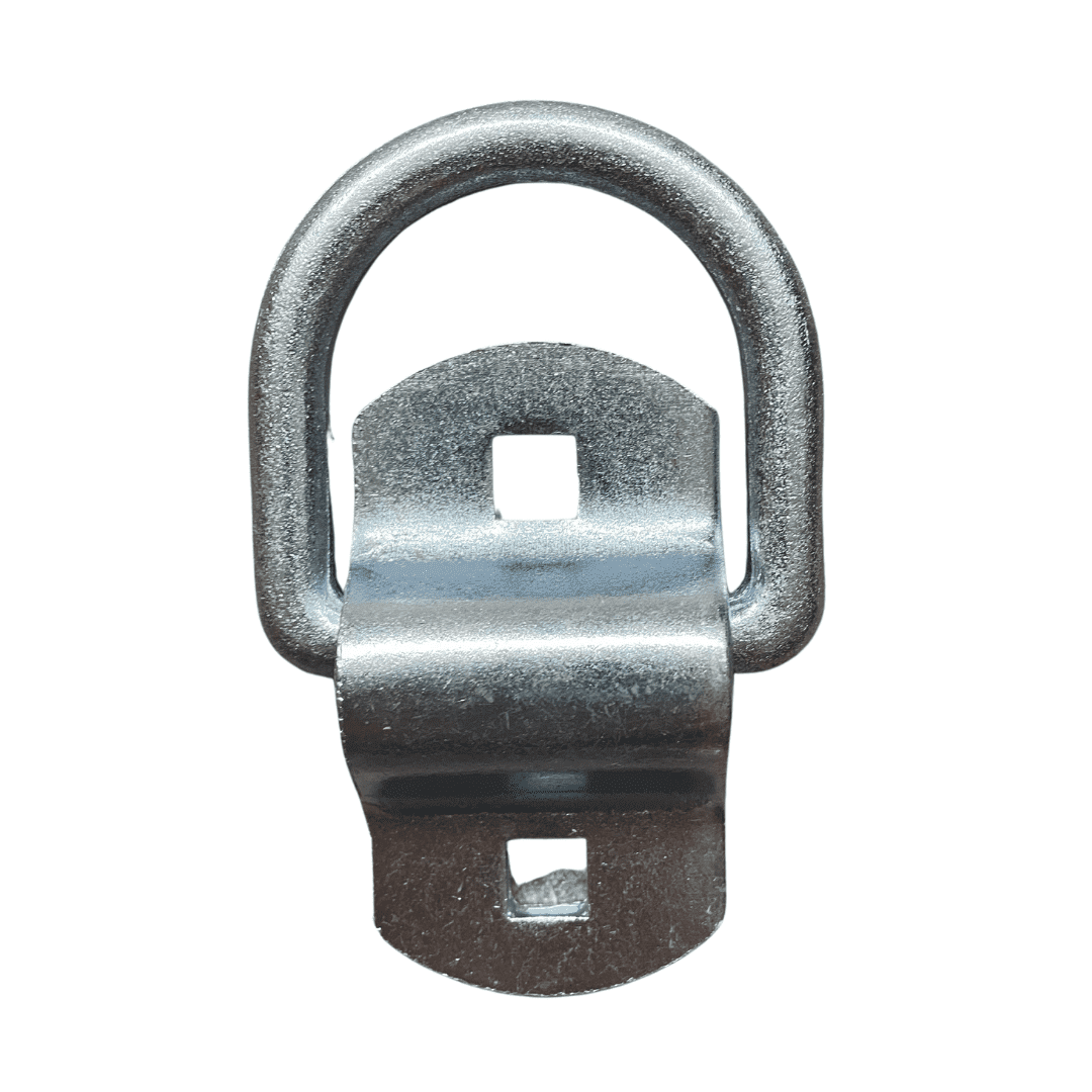 3/8" Zinc Steel D Ring with Bolt-On Bracket (Set of 4) 1000205