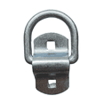thumbnail image 1 of 3/8" Zinc Steel D Ring with Bolt-On Bracket (Set of 4) 1000205, 1 of 3