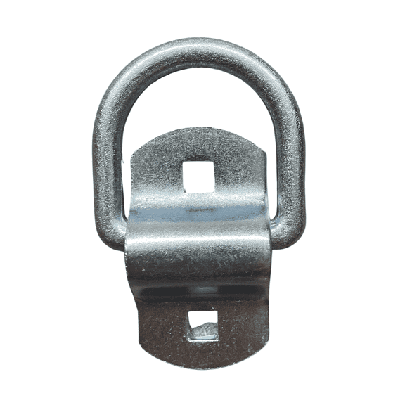 3/8" Zinc Steel D Ring with Bolt-On Bracket (Set of 4) 1000205