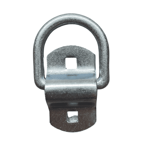 3/8" Zinc Steel D Ring with Bolt-On Bracket (Set of 4) 1000205
