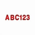 thumbnail image 1 of 3.8 in. Crayola Deco Letters, Red - Pack of 3, 1 of 1