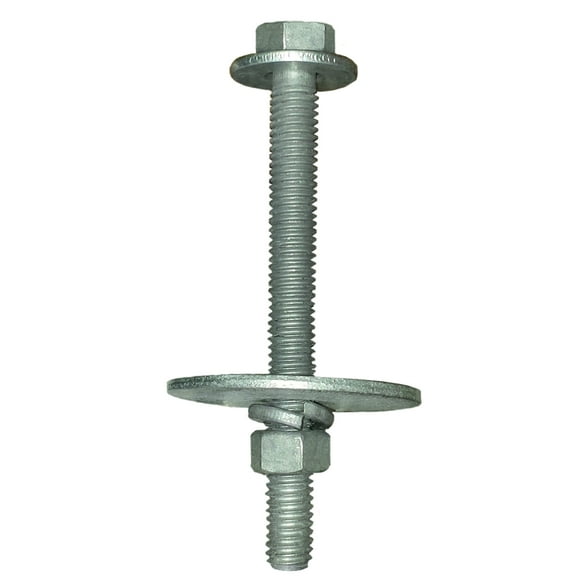 Multinautic, 3/8 in. Dia. x 3-1/2 in. L Hex Bolt with Large Washer Kit for Dock Float Drum Installation (12-pack)