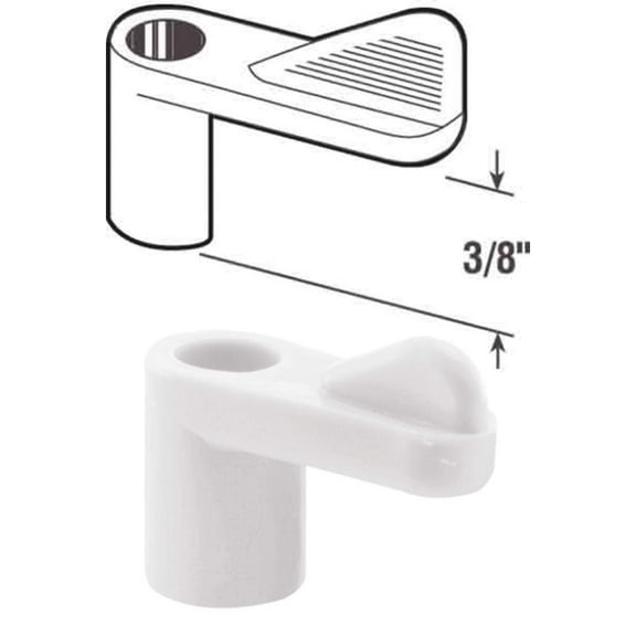 3/8 in. Screen Clips with Screws (12-pack)