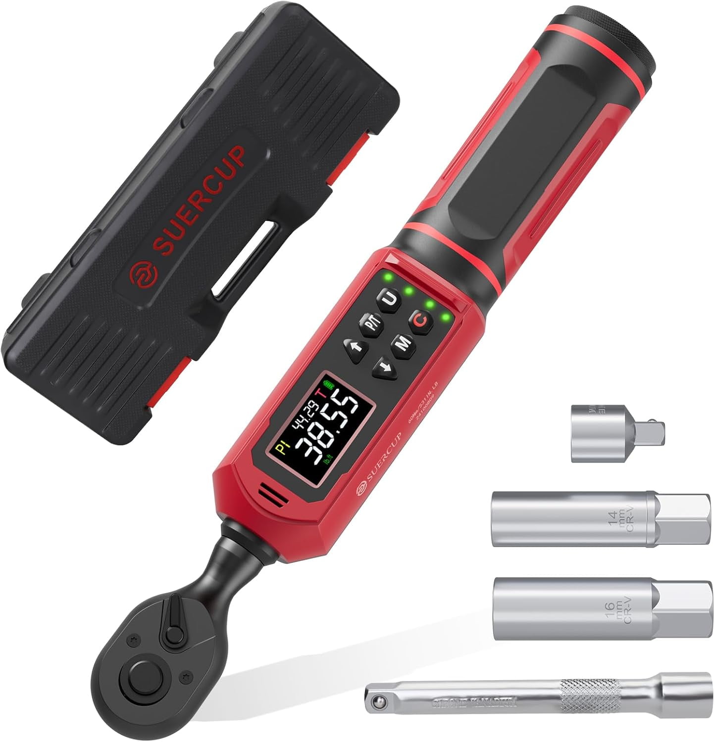 3/8-inch Digital Torque Wrench(0.66-44.29Ft.Lb/0.9-60N.m) ±1% Accuracy ...