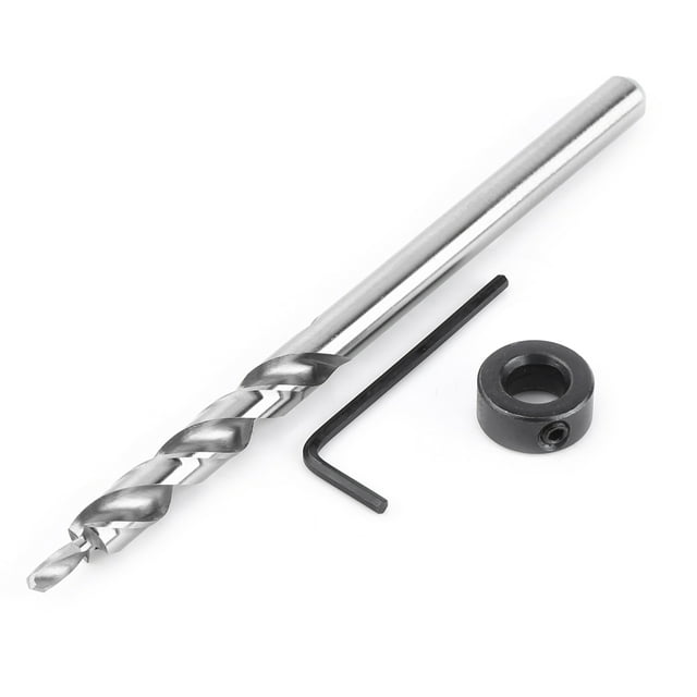 3/8" inch Lip And Spur Point Drill Bit Round Shank with Adjustable