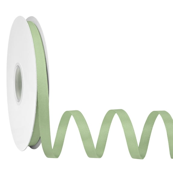 GTYBOVA 3/8 inch SpringMoss Grosgrain Ribbon 50 Yards for Gift Wrapping Weddings DIY Floral Decor Sewing & More