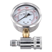 3/8-inch quick insertion shockproof pressure resistant 5000PSI pressure gauge