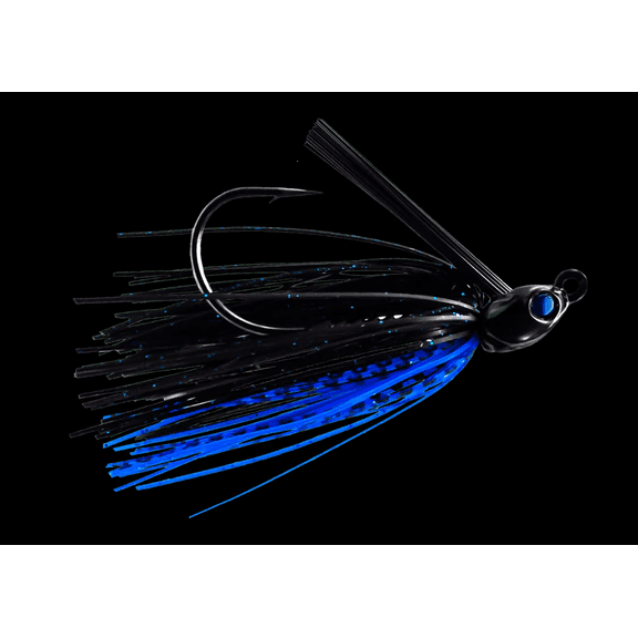 3/8 oz - Hydra Jig - Black/Blue