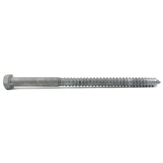 3/8" x 1 1/2" Lag Screws / Steel / Hot Dip Galvanized - 300 Piece Carton