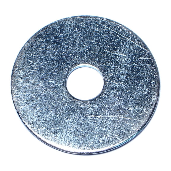 3/8" x 1-5/8" Zinc Plated Grade 2 Steel Fender Washers FWS-165