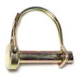 thumbnail image 1 of 3/8" x 1-5/8" Zinc Plated Steel Round Wire Lock Pins, 1 of 1