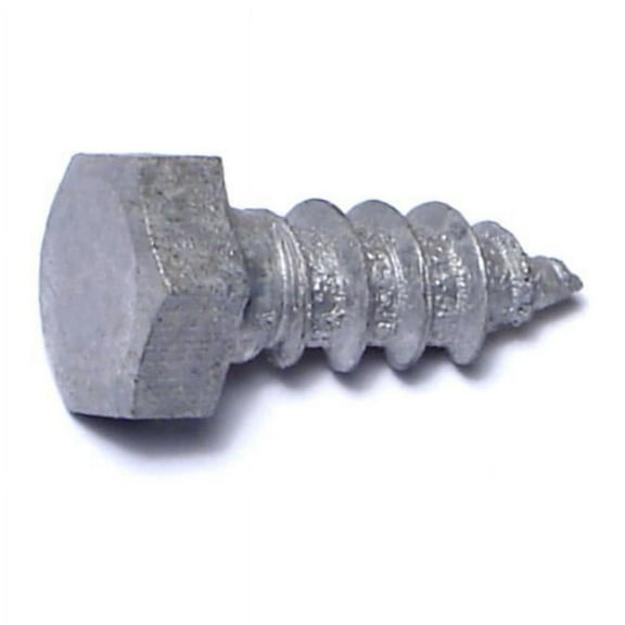 3/8" x 1" Hot Dip Galvanized Steel Hex Head Lag Screws HLSHS-375