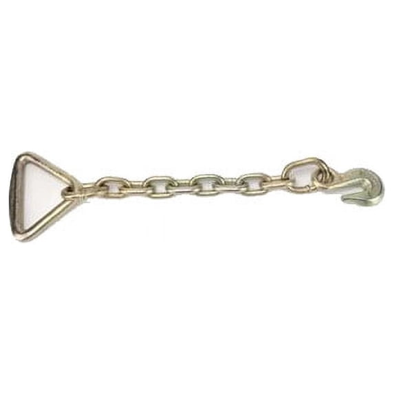 3/8" x 18" Chain Extension w/ 3" D-Ring- 16,200 lbs Break Strength