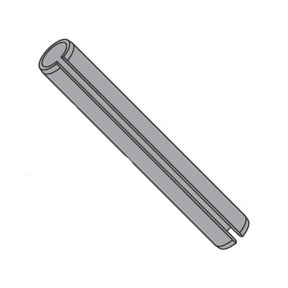 3/8" x 2 1/2" Roll (Spring) Pins / Steel / Plain (Quantity: 200 pcs)