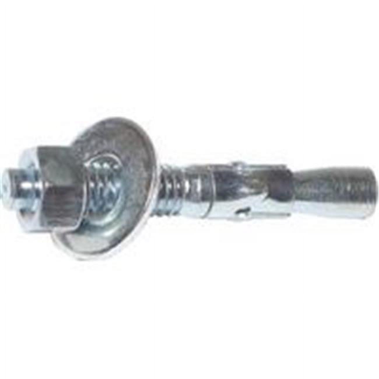 Square Head Bolts – 3/8-16 X 3 Inches, Steel With Zinc Plating, 10-Piece Pack