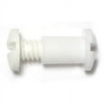 thumbnail image 1 of 3/8" x 25/64" White Plastic Posts with Screws BPP-027 (20 pcs.), 1 of 1