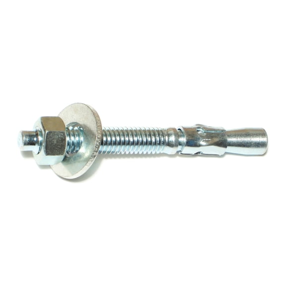 3/8" x 3-1/2" Zinc Plated Steel Concrete Stud Anchors WAS-147