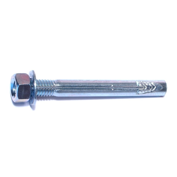 3/8" x 3-1/2" Zinc Plated Steel Wej-It Anchors WAS-324 (50 pcs.)