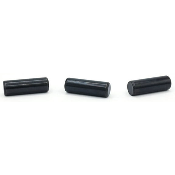 3/8" x 3" Dowel Pins / Alloy Steel / Plain - 40 Piece Carton