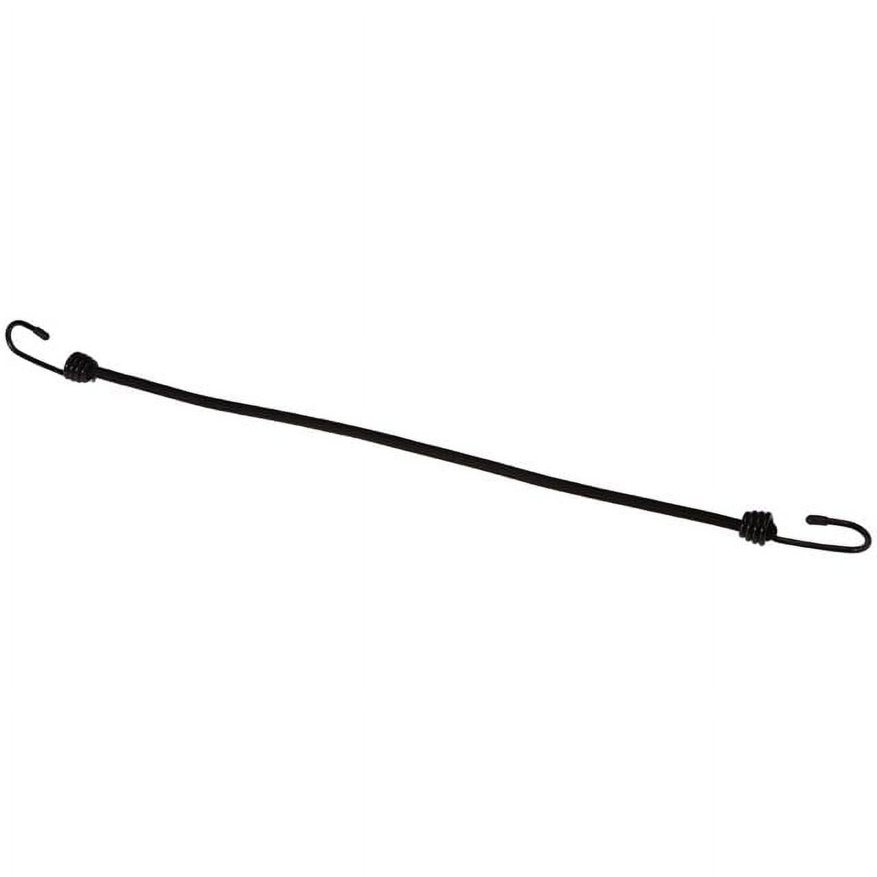 3/8" x 36" Black Bungee Cords (bundle of 10) - 9mm