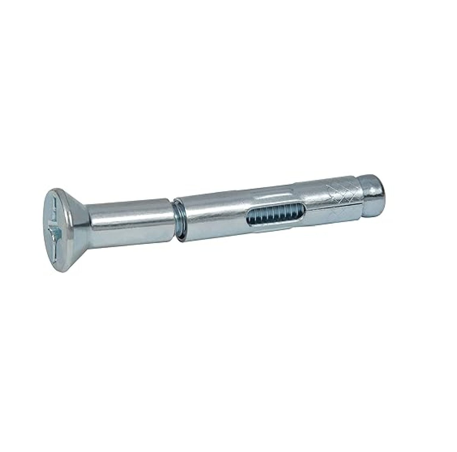 UCAN Flat Head Sleeve Anchor - 3/8 Philips - Zinc Plated / SLF