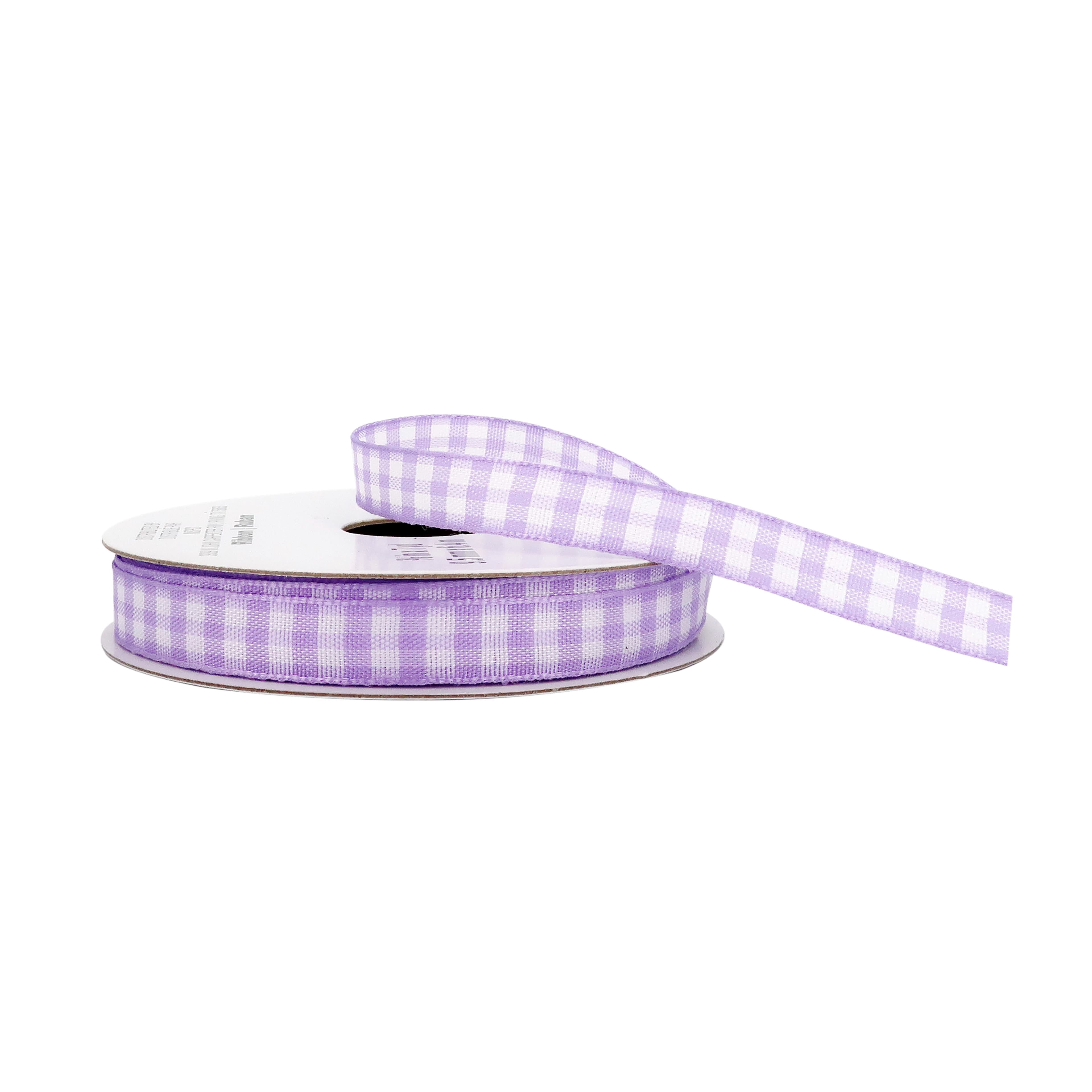 Celebrate It 3/8'' x 7yd. Gingham Ribbon - Walmart.com