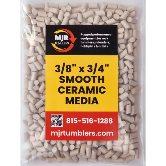3/8"x3/4" ABRASIVE CERAMIC MEDIA