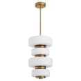 thumbnail image 1 of 3-81-56 Oxygen Lighting Favo - 30W 8 5CCT LED Pendant-24 Inch Tall and 13.5 Inch Wide, 1 of 4