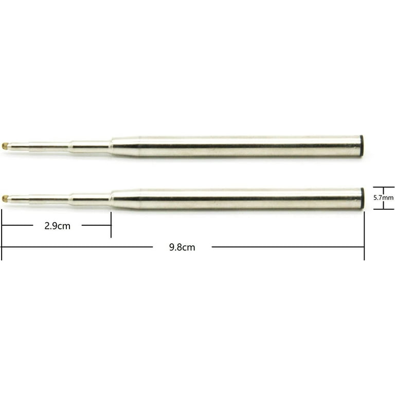 3.88 in 98 mm Long Ballpoint Ink Refill to fits for Montblanc PN