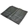 thumbnail image 1 of 3×8FT Heavy Duty Weed Control Fabric Membrane Landscape Ground Cover Mat 3.2oz, 1 of 5