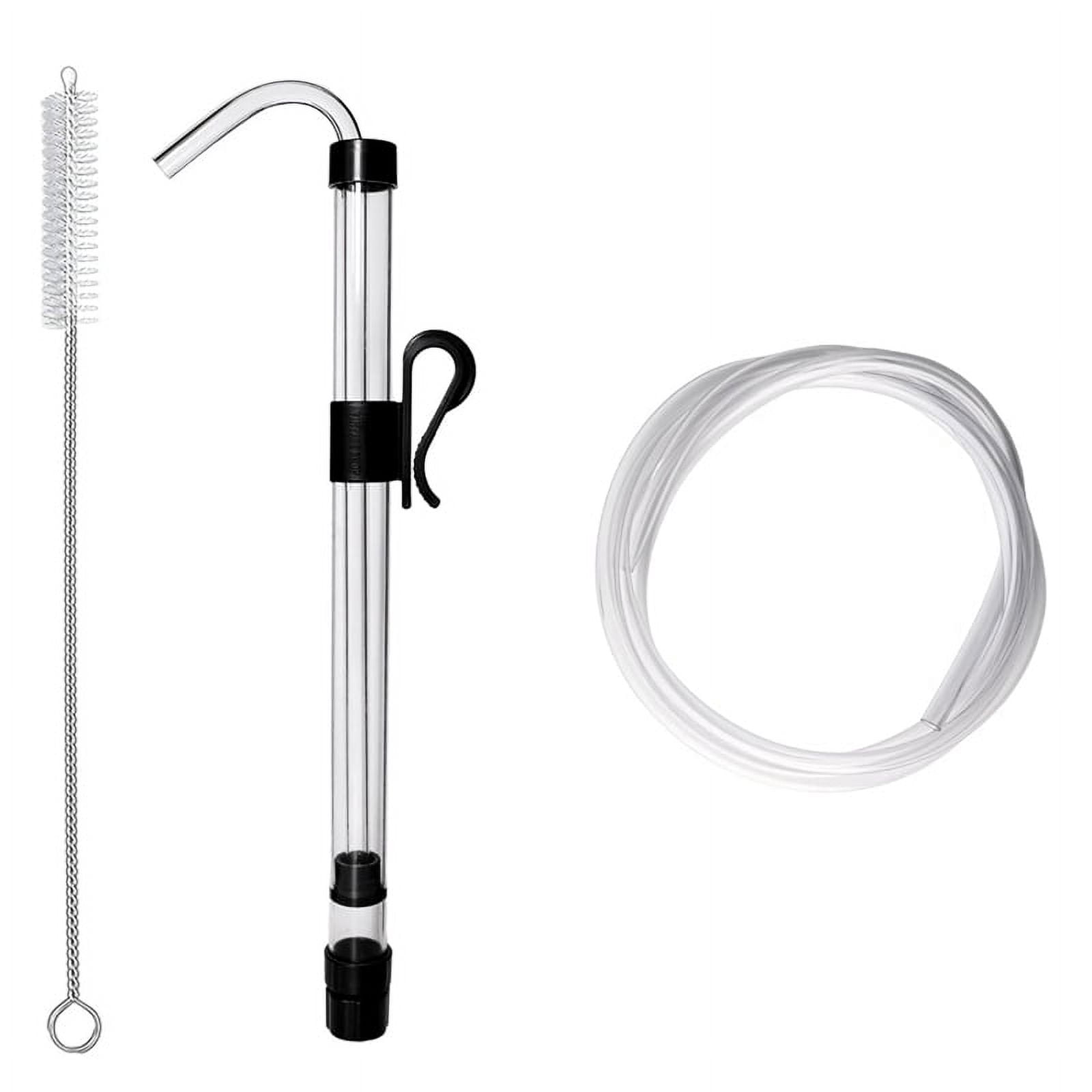 3/8In Auto Siphon with Clamp 6.5' Ft Hose Bottling Siphoning Kit with