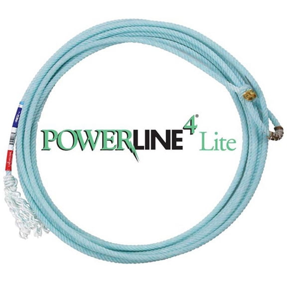 3/8In X 30Ft Classic Equine Extra Soft Western Tack Horse Powerline4 Lite Rope
