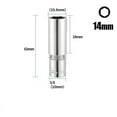 thumbnail image 1 of 3/8Inch Deep Socket Adapter Hex Socket Wrench Heads Ratchet Tool 8-24Mm 14Mm, 1 of 8