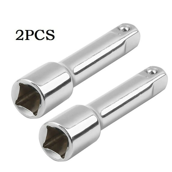 3/8Inch Drive Drill Socket Adapter Extension Rod Ratchet Socket Extender Tool 2Pcs