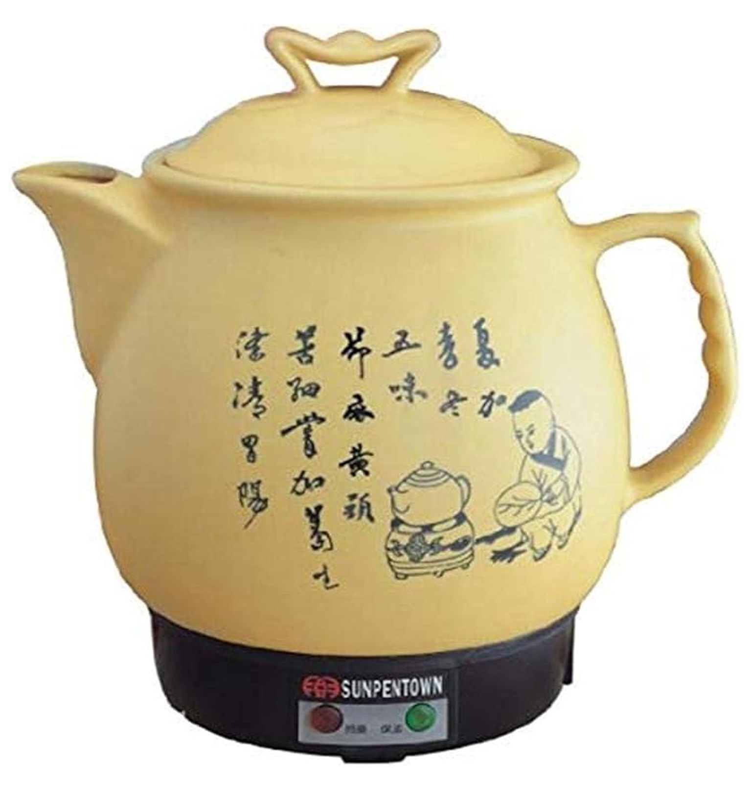 Medciation Pot 3.8L Medicine Cooker - Traditional Herbal Medicine Pot - Electric ...