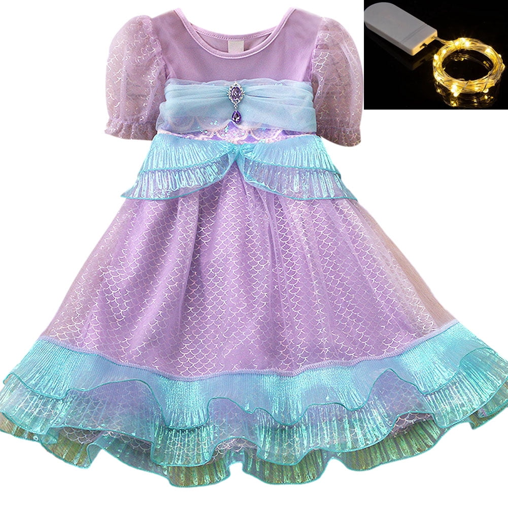 3-8T Princess Dresses for Girls Kids, Light Up Costume Cosplay Halloween  Party Dress Up Christmas Wedding Formal Birthday Party - Walmart.com