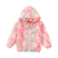 thumbnail image 1 of 3-8T Toddler Girl Boy Windbreaker With Hoods Kids Zipper Coat Windproof Jacket Outwear, 1 of 4