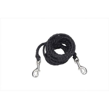 3-8X10 Big Dog Poly Tieout Black