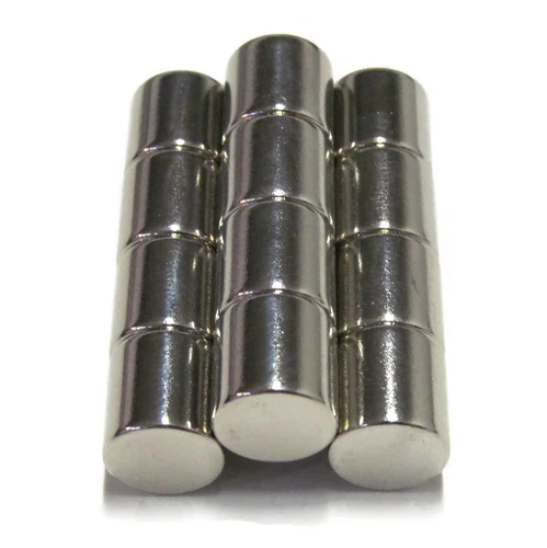 3/8X3/8 N52 Cylinder Magnet 10Mm 12 Pack Rare Earth Neodymium .375 Inch 10 Lbs