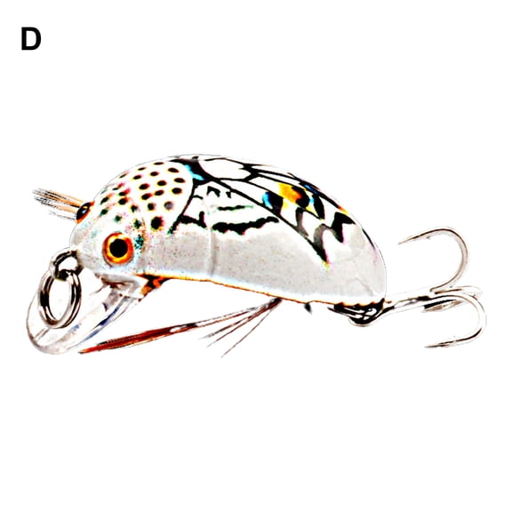 3.8cm/4.1g Floating Fishing Bait 3D Eyes Bright Color Anti Corrosion Minnow Bait Fishing Accessory