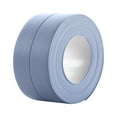 thumbnail image 1 of 3.8cm x 3.2m Waterproof PVC Kitchen & Bathroom Sink Sealing Strip Right-Angle Wall Corner Tape Adhesive Cover for Tiles No Easy Clean-Proof, 1 of 3