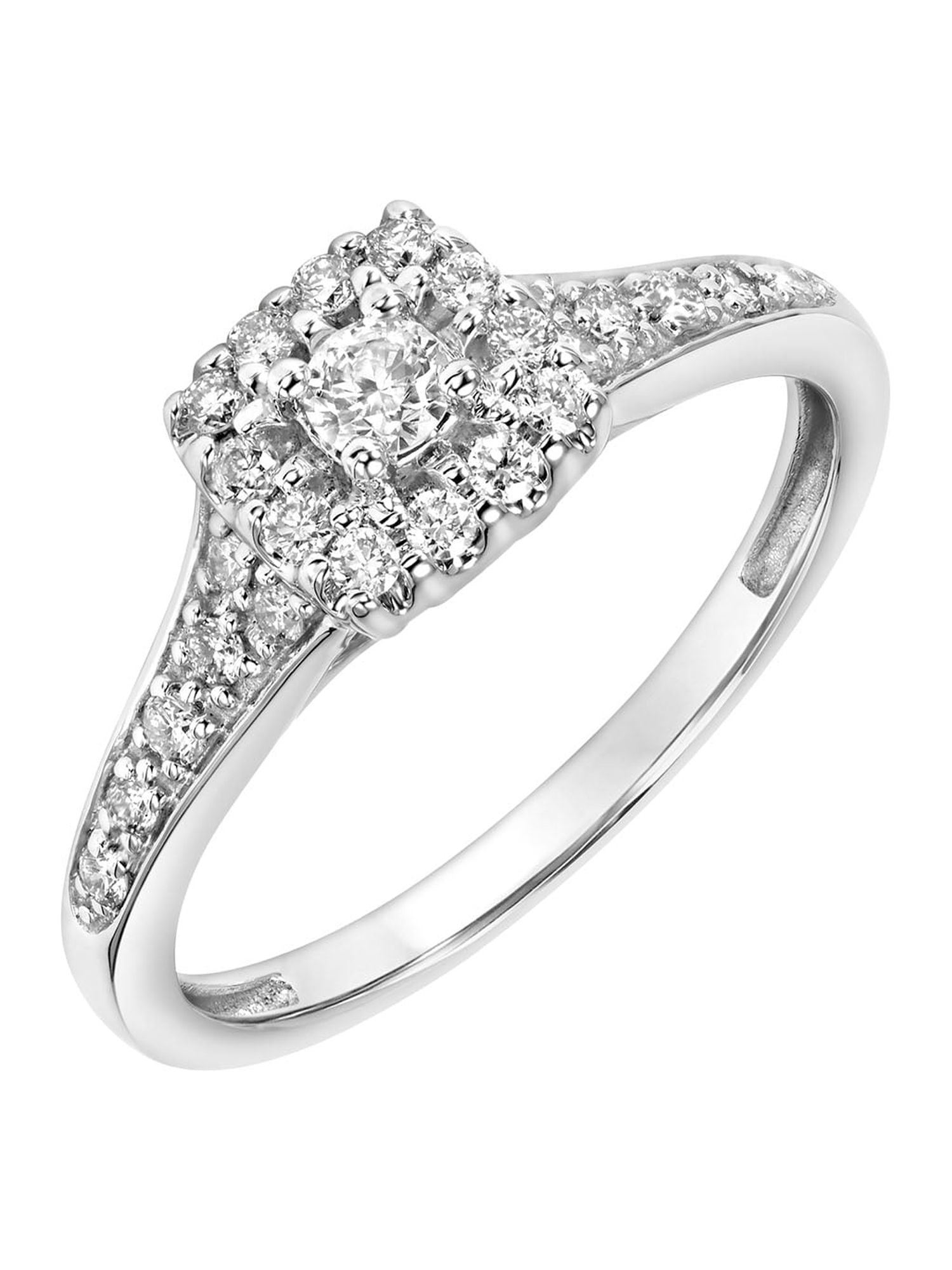 3 square 2024 engagement ring
