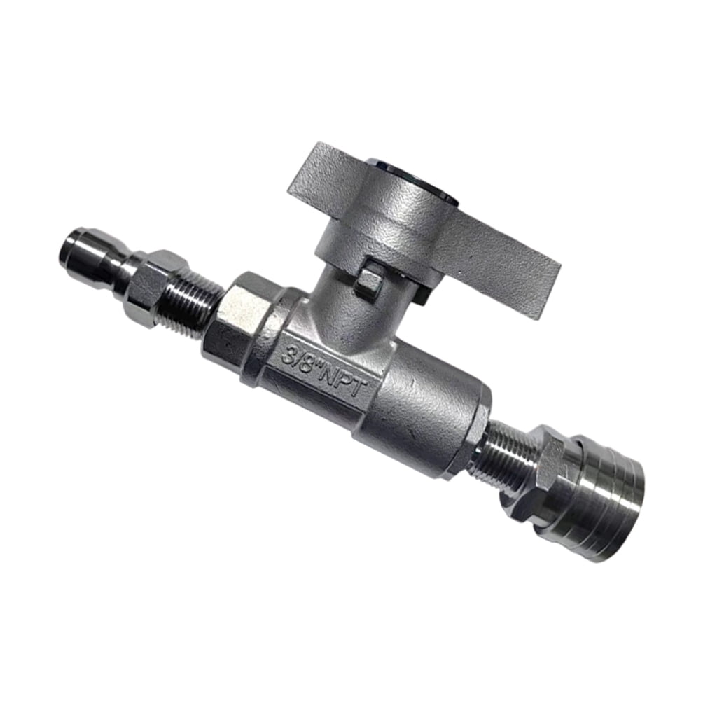 3/8in Interfaces Ball Valves Pressure Washer For Washer Guns Hose Accessories