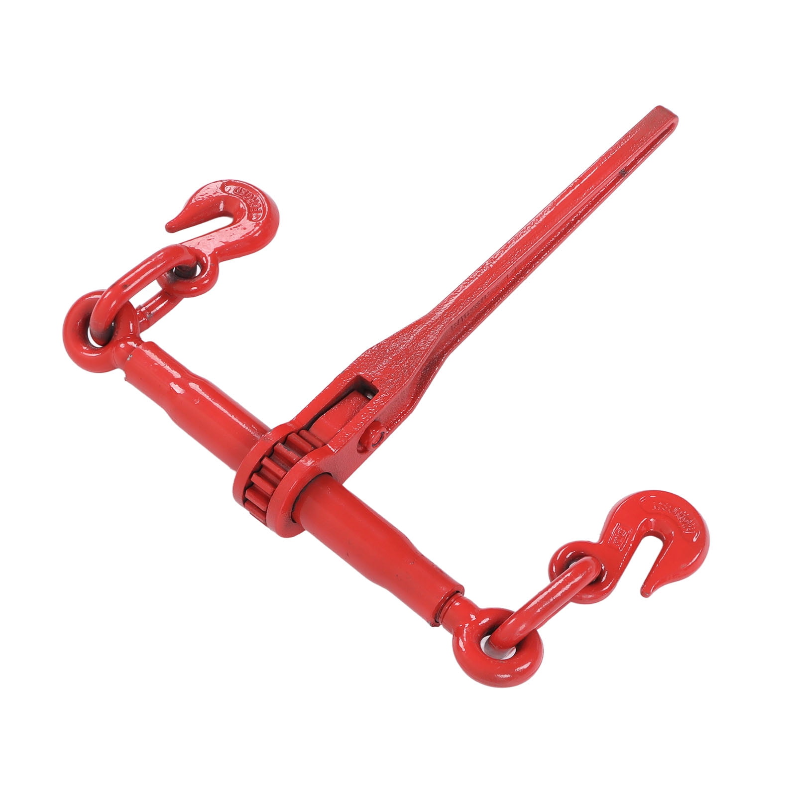 3/8in Ratchet Chain Load Binder, 5400lbs Heavy Duty Metal Tie Down