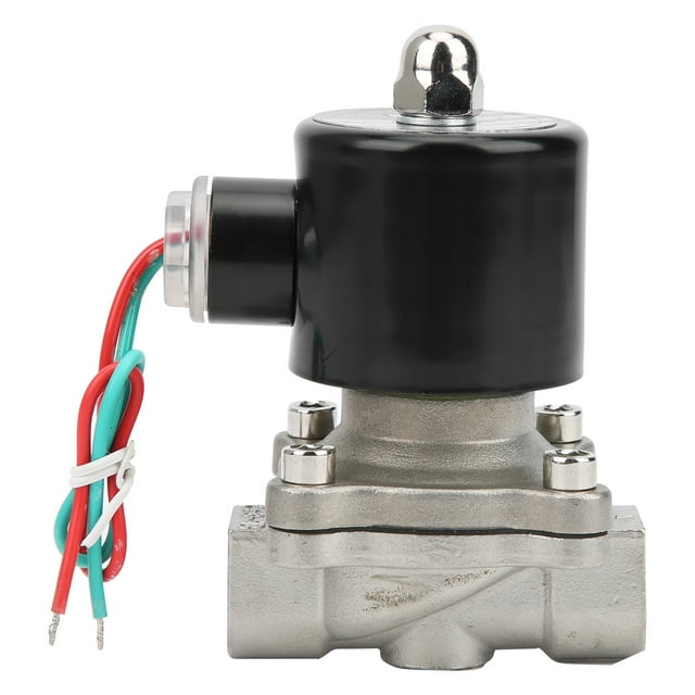 38in Solenoid Valve Direct Acting Normally Closed Stainless Steel For Water Air Oildc 24v 9896